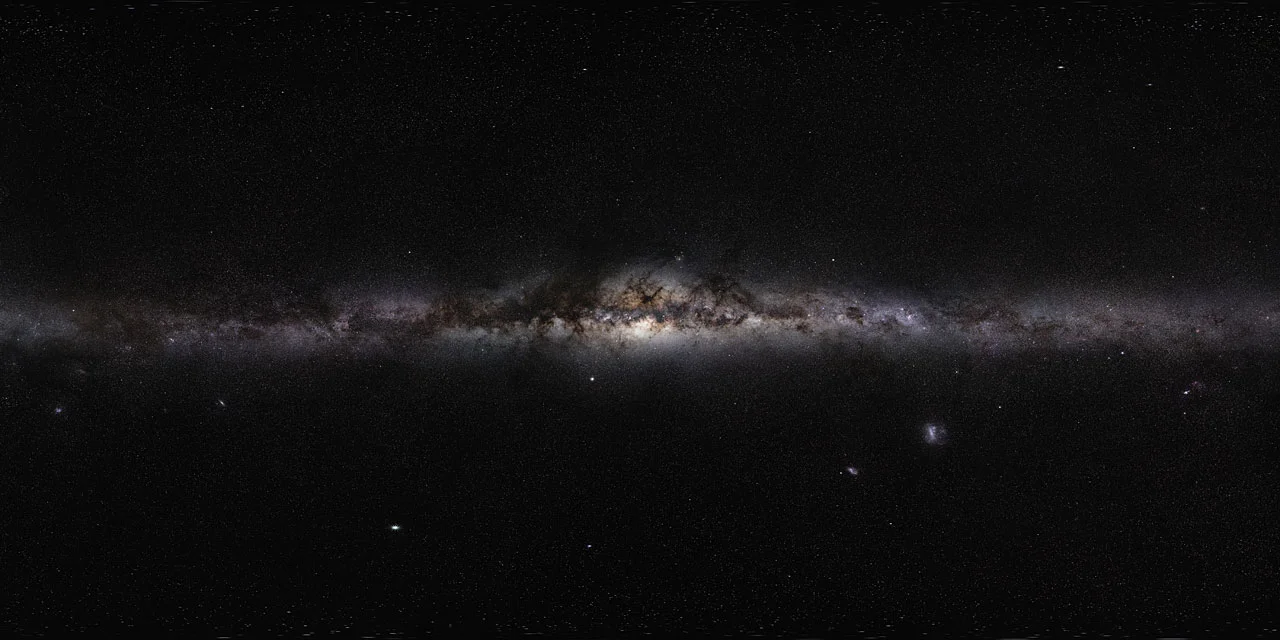Panoramic view of the Milky Way from ESO's Paranal Observatory
