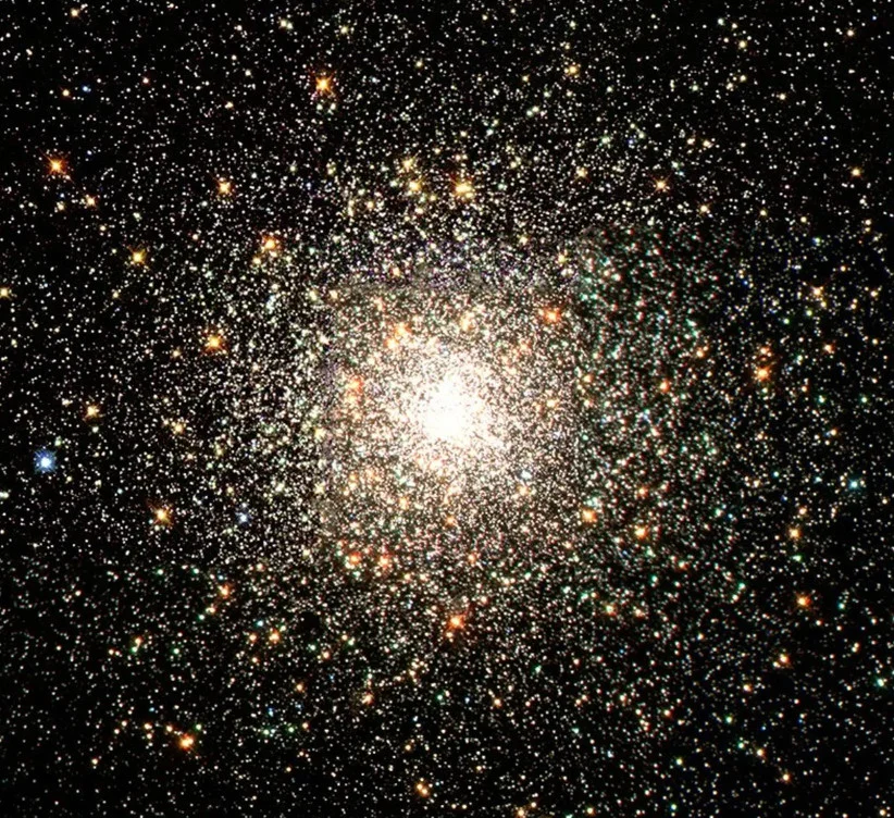 Hubble image of globular cluster M80